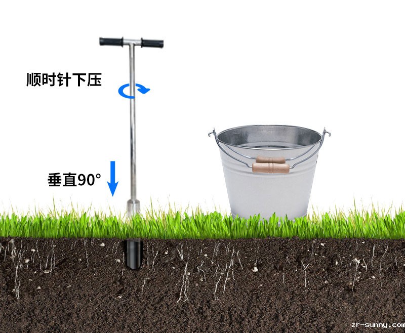 管式墒情监测仪钻孔法
